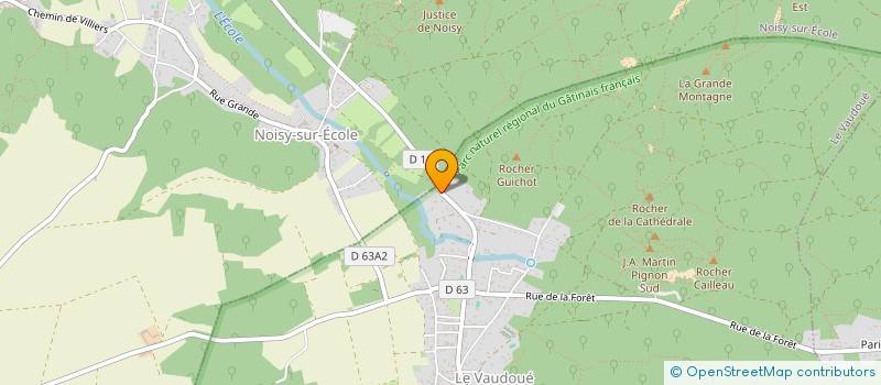 localisation de l'entreprise ZYMOTORS  LE VAUDOUE