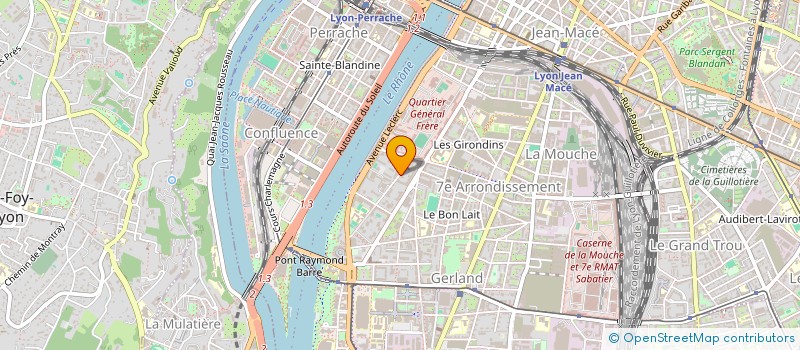 localisation de l'entreprise ZYNES IT  LYON