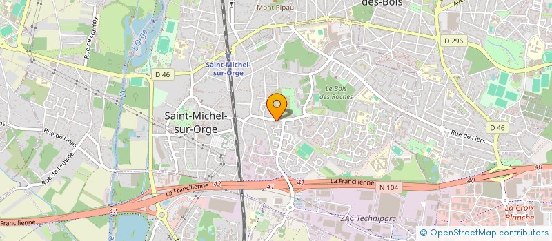 localisation de l'entreprise ZYNO METAL à SAINT-MICHEL-SUR-ORGE