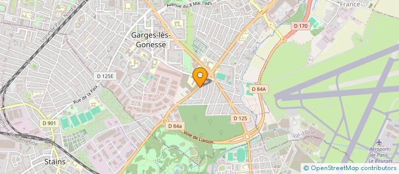 localisation de l'entreprise ZYOO  GARGES-LES-GONESSE