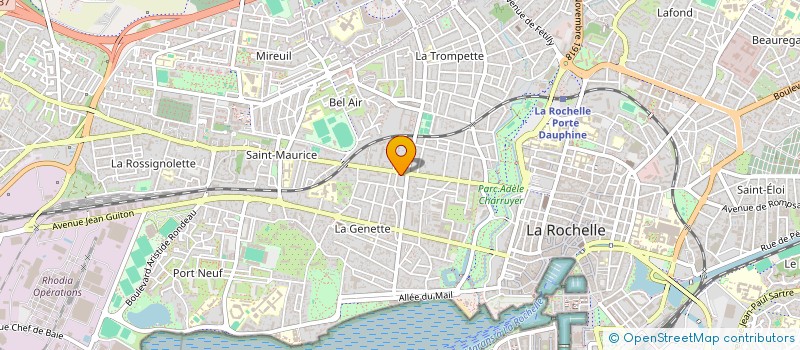 localisation de l'entreprise ZYOUANE  LA ROCHELLE