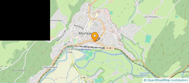 localisation de l'entreprise ZYTA - BONTEMPS  PONTARLIER