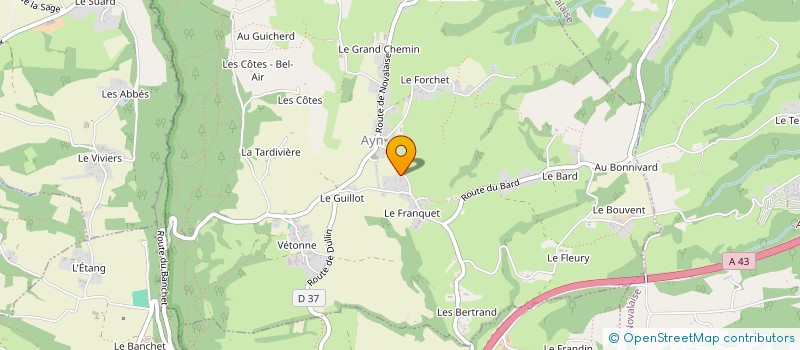 localisation de l'entreprise ZZ INVEST  AYN