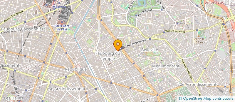 localisation de l'entreprise ZZ NIGHT à PARIS