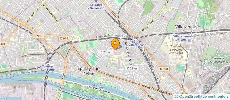 localisation de l'entreprise ZZ TRANSPORT à EPINAY-SUR-SEINE