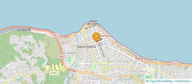 localisation de l'entreprise ZZB CIE  SAINT-DENIS