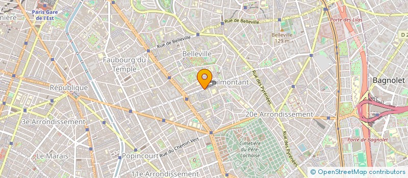 localisation de l'entreprise ZZL  PARIS