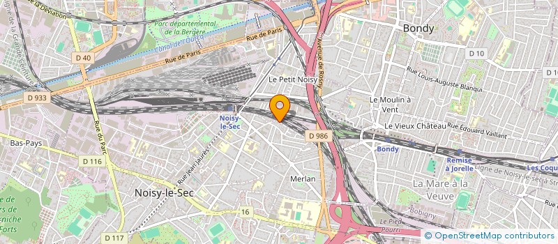 localisation de l'entreprise ZZSTECH à NOISY-LE-SEC